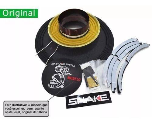 Kit Reparo Snake Hpx2180 1000w Hpx2180 Original Snake 8ohms