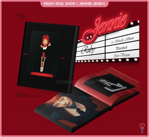 Jennie ( Blackpink ) Set Album Ruby - Photobook Original
