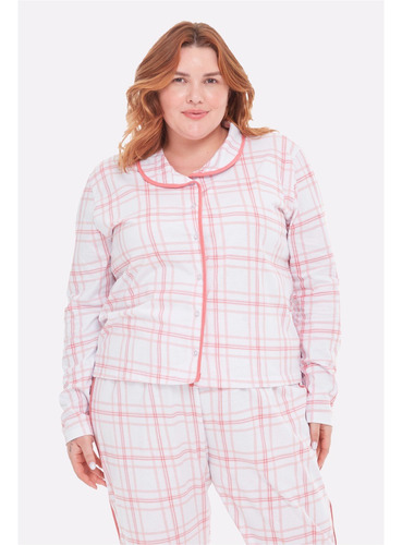 Pijama Feminino Plus Size Americano Bem Me Quer - Bela Notte