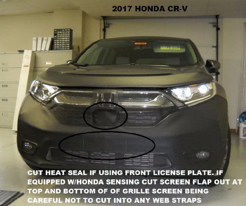 Antifaz Honda Cr-v 2017 A 2019 Crv Calidad Premium Black
