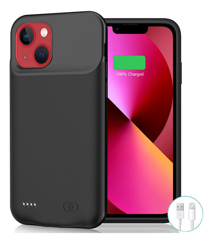 Funda De Batería Para iPhone 13, 7000mah Delgada, Portátil, 