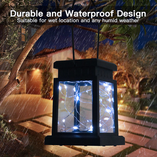 Linterna Colgante De Cadena Para Acampar Al Aire Libre, Led,