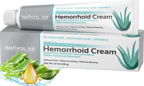 Crema Para Hemorroides Revivol-xr Tratamiento Fuerza Maxima