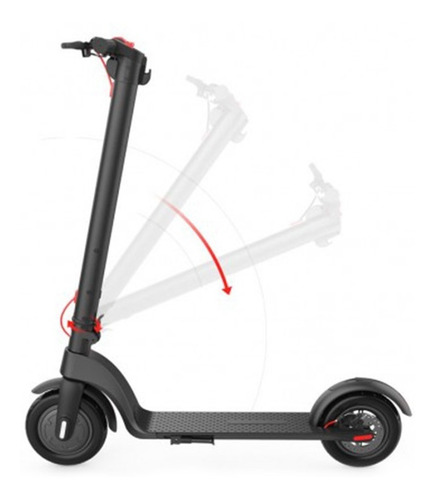 Imagen 2 de 9 de Monopatin Scooter Electrico X7 Litio Plegable Sunraleloir