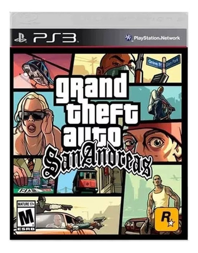 Grand Theft Auto San Andreas Gta Ps3 Juego Fisico Sellado 