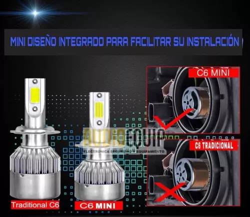 Kit Luces Led H7 Marca C6