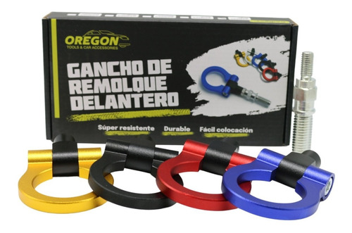 Gancho Remolque Tow Hook Universal Plegable Tuning Aluminio