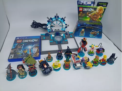 Lego Dimensions Ps4 E Ps5 Com Base Incompleta E Bonecos