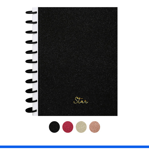 Caderno Univ Com Divisória 80 Folhas Vermelho