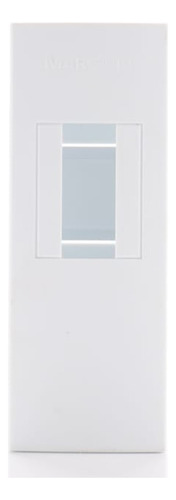 Quadro Sobrepor 1din E 2din Slim Branco Cp2-00 Margirius