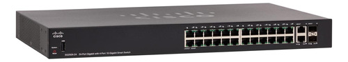 Smart Switch Cisco Sg250x-24 24 Puertos Giga Con 10g Uplinks