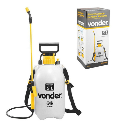 Pulverizador Vonder Lateral 5l Com Compressão Prévia - Pl005