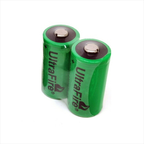 Pack De 2 Baterias 3v 123a Recargables (necesitas Cargador)