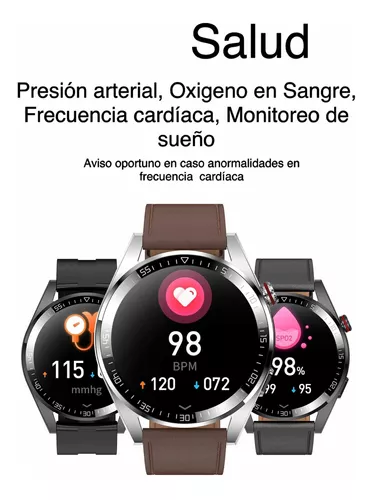 Smartwatch Hombre Gps Musica 8gb Audifonos, Ok Google Siri