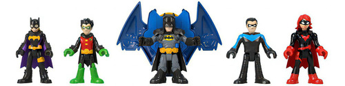 Pacote da família Imaginext Dc Super Friends Batman