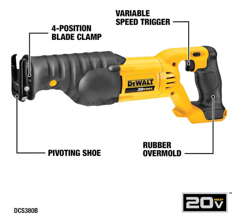 Dewalt 20v Max Power Tool Combo Kit, Kit De 4 Herramienta...