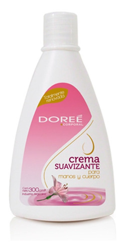 Crema Para Cuerpo Y Manos Doreé Suavizante 300 Cm3