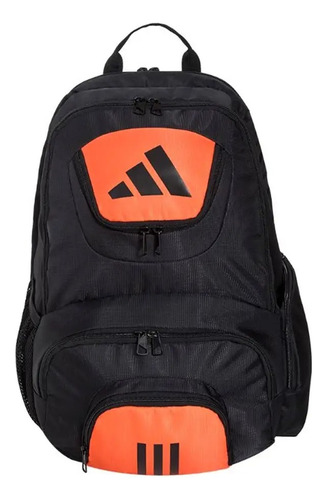 Mochila Paletera Pro Tour Black Orange Palermo Tenis