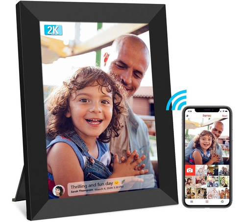 Marco De Fotos Digital Wifi Frameo Pantalla Táctil Ips...