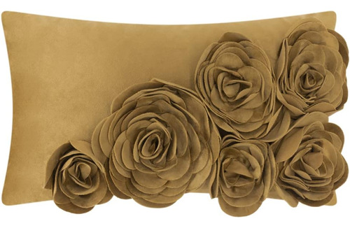 Jwh Fundas De Almohada Con Diseño De Flores 3d, Estéticas Y