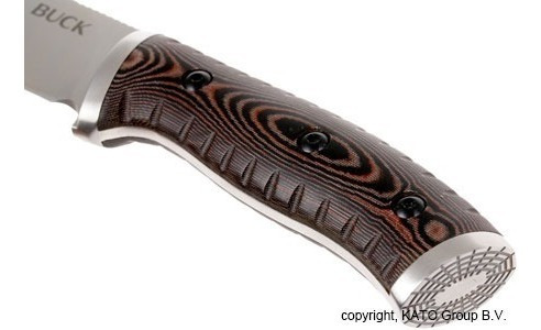 Imagen 5 de 10 de Cuchillo Buck 863 Selkirk Acero 420hc Hoja 12,5cm Micarta
