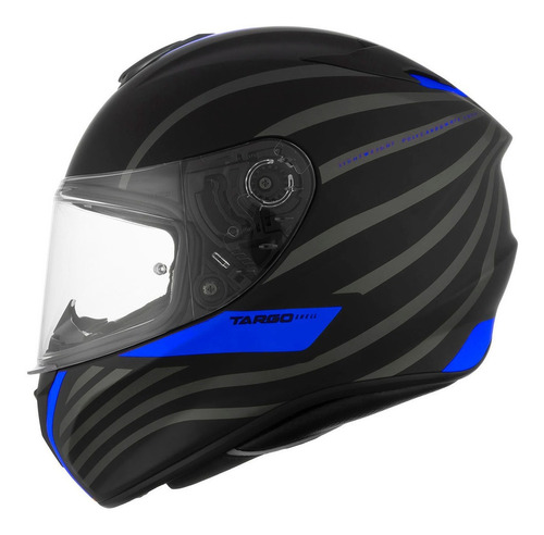 Casco Mt Integral Targo Doppler Ao Rojo Fas Motos