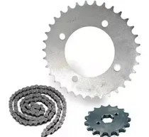 Comprar Kit De Transmision Zanella Zb 110 125 Piñon Corona Cadena
