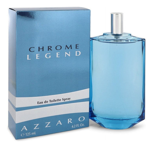 Set 3 Edt 4.2 Onzas Chrome Legend Por Azzaro Para Hombre