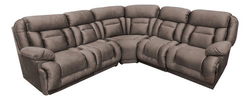 Sala Modular Esquinera Con Un Reclinable Mod. Hermes Peque