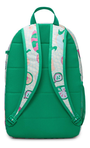 Mochila Para Niños (20l) Nike Elemental Hm6895-133 Color VELA/VERDE ESTADIO/VERDE ESTADIO