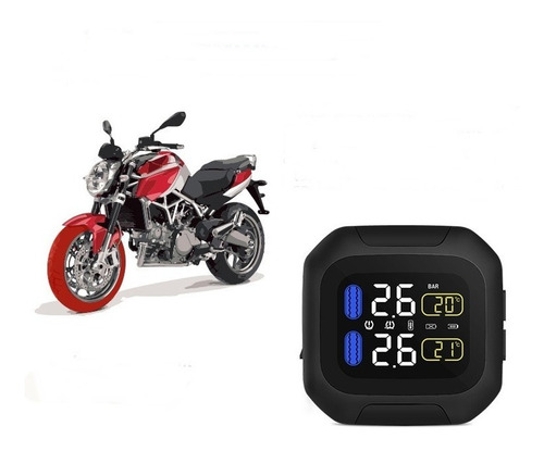 Sensor Presión Para Cubiertas De Moto Tpms Motoscba P