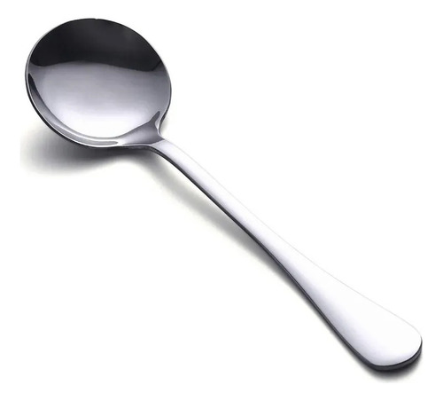 Juego 8 Cucharas Redondas Acero Inoxidable Alta