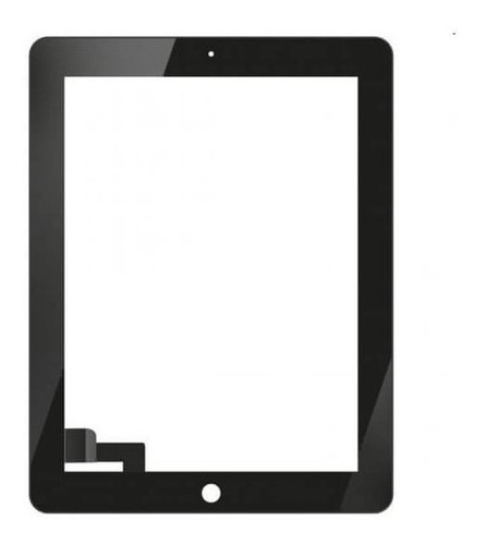 Imagen 1 de 1 de Mica Táctil Para iPad 3 Y 4 Original, Boton Home, Pega 3m