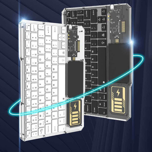 Teclado Inalámbrico N4luminous Teclado Táctil Recargable