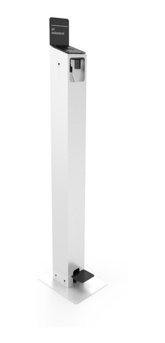 Totem Para Álcool Gel Com Pedal Em Aço - Nomen Premium