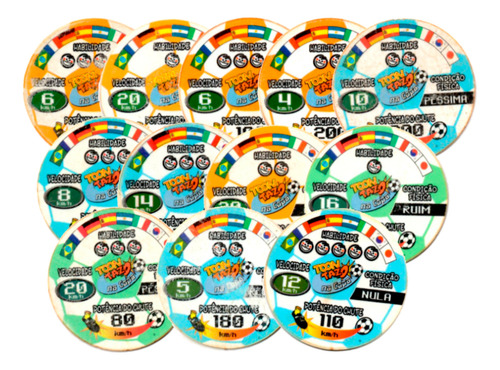 Tazo Copa Toon Elma Chips Original - 10 Unidades (Usado)
