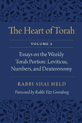 Libro The Heart Of Torah, Volume 2 : Essays On The Weekly...