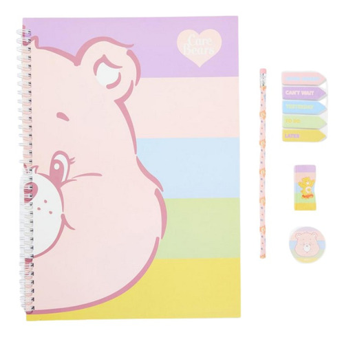 Set Bumper Papeleria Vibes Carebears