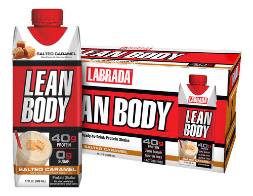 Caja Protein Shake Lean Body 12 Uni- Labrada