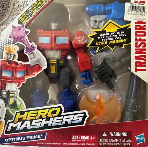 Transformers Hero Mashers Optimus Prime Figura