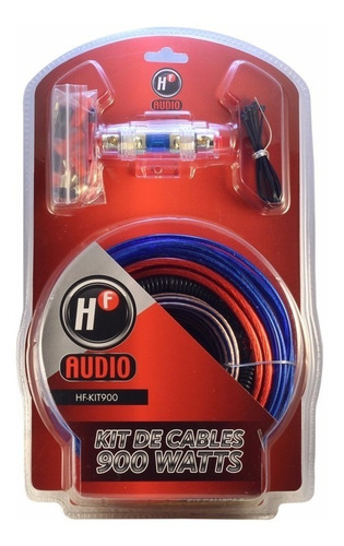 Kit De Cables Calibre 8 Instalacion Amplificador Woofer Auto