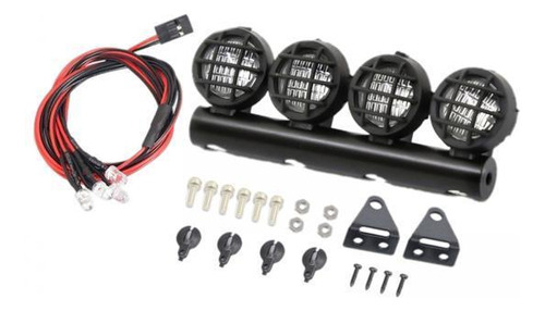 2 Barra De Luces Led Rc 4 Para Axial Scx24 Axi00001 Modelo