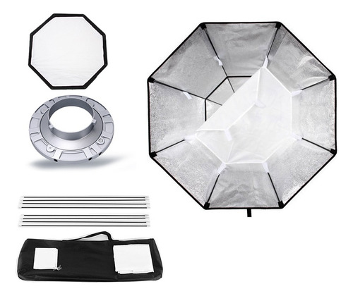 Softbox Octabox 120cm Bowens Com Grid Octagonal Sk400 Sk300
