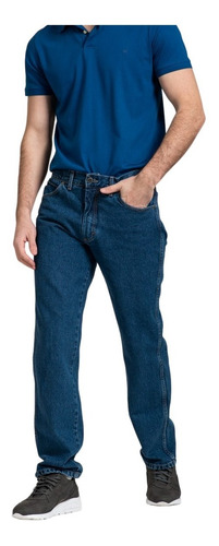 Jeans Hombre Montana Clásico Wrangler Original Azul Premium