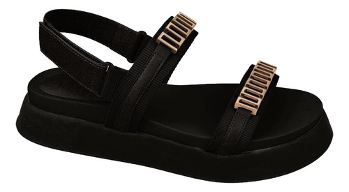 Sandalia Flat Moda Anabela Feminina Confort Bebece T2237-542