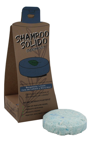 Arbol Verde Crecimiento Shampoo Solido 50 Ml