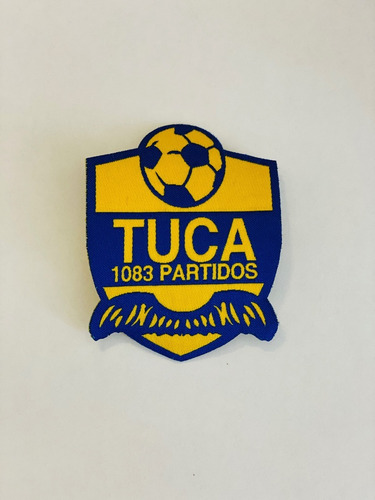 Imagen 3 de 4 de Kit De 3 Parches Tigres Uanl Gignac, Tuca, 60 Aniversario