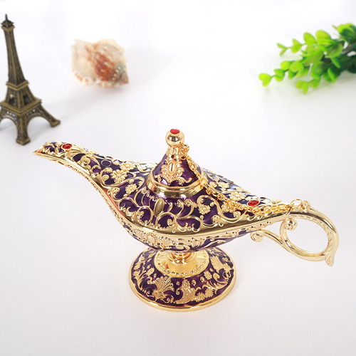 Lámpara Mágica Árabe Clásica Aladdin Lamp.