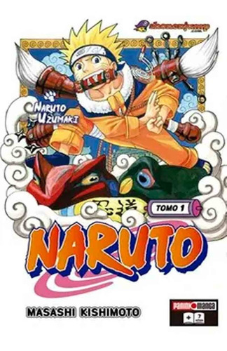 Naruto 1 - Masashi Kishimoto - Panini México 