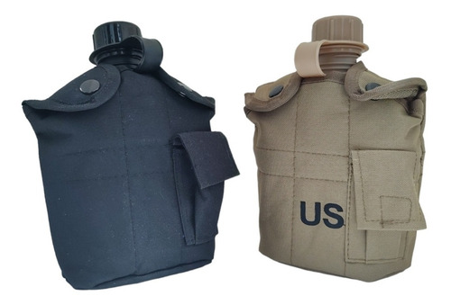 Cantimplora Táctica Us Army Tacs Fg Camo Recipiente Metal